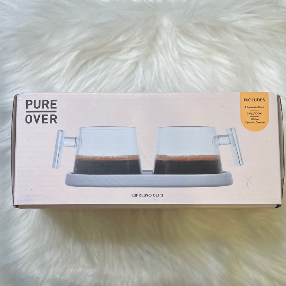Pure Over Espresso Cups Set